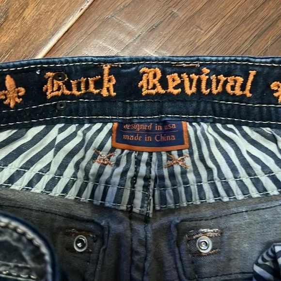 Rock Revival Nicci 27 Dark wash jeans